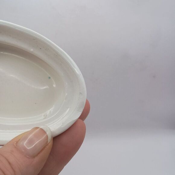 Harlequin Mask Hand Painted Lidded Trinket Box Taiwan 3.5" x 2.5" x 2.5" - READ - Picture 11 of 15